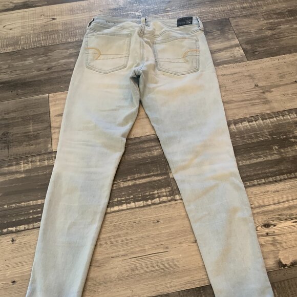 American Eagle super stretch 360 jegging.  Sz 6. - Picture 2 of 3
